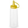 50 Bisnagas 250ml Tubos Molhos Restaurante Lanchonete Plasvale Amarela - 1
