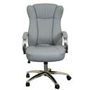 Ver imagem 2 de Cadeira Presidente Estofada Boss Cinza B.hoff Mobile