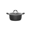 Ver imagem 1 de Caçarola Mônaco Induction Alumínio Revestimento Antiaderente Starflon Preto 28 Cm 6,4 L
