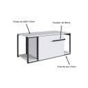 Ver imagem 3 de Gabinete para Banheiro de Parede 80cm P1019 Branco