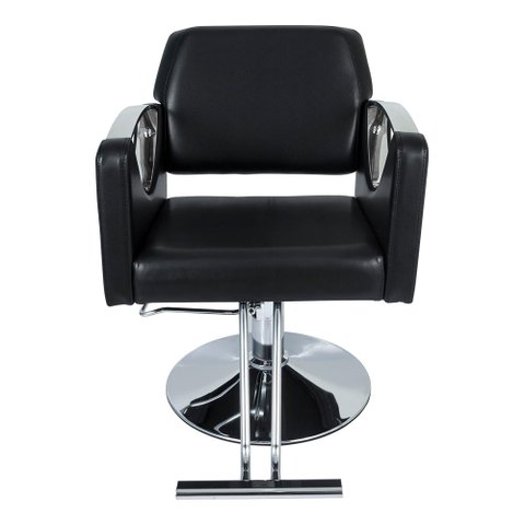 Cadeira Hidráulica Salão Barbeiro Pelegrin PEL-04Aa Preto