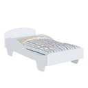 Ver imagem 4 de Cama Infantil 100% MDF Olívia Espresso Móveis Branco/Brilho