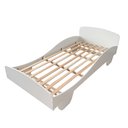 Ver imagem 2 de Cama Infantil 100% MDF Olívia Espresso Móveis Branco/Brilho