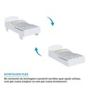 Ver imagem 5 de Cama Infantil 100% MDF Olívia Espresso Móveis Branco/Brilho
