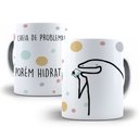 Ver imagem 1 de Caneca Flork Estampa Engraçada – Café, Caos e Memes