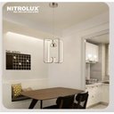Ver imagem 6 de Luminária Lustre Pendente Moderno Led 36w 4000k Dourado