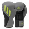 Luva de Boxe Adidas em Pu Speed Tilt 150 - Grafite e Amarelo - 12 Oz - 1