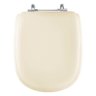 Assento Sanitario Almofadado Dona Beja Marfim (bege) para Vaso Santa Clara - 1