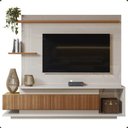 Ver imagem 2 de Rack Painel Home Estante Istambul Tv até 65 - Off White Jequetiba