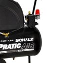 Ver imagem 4 de Compressor Ar CSA7,5/20 116LBS Pratic Air sem Óleo - Schulz 915.0310-0