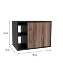 Ver imagem 4 de Gabinete Soft 600 Perffect Acetinado Preto Ônix C-nogal