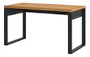Ver imagem 3 de Mesa Escritório Industrial - Freijo/Preto - F20