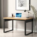 Ver imagem 5 de Mesa Escritório Industrial - Freijo/Preto - F20