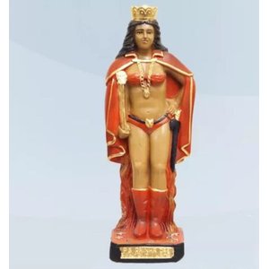 Imagem Pomba Gira Rainha Das 7 Encruzilhadas Escultura 20cm