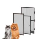 Ver imagem 3 de Mosquiteira para Porta 080x2,10 Bronze com Tela Resistente À Pet