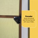 Ver imagem 6 de Mosquiteira para Porta 080x2,10 Bronze com Tela Resistente À Pet