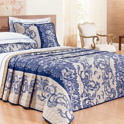 Cobre Leito 200 fios 3 Peças Bellagio 193x203cm - 1
