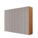 Ver imagem 2 de Guarda Roupa Casal Atacama Mdf 8 Portas 4 Gavetas e 8 Prateleiras Moderna Mobília