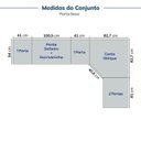 Ver imagem 4 de Guarda-Roupa Planejado de Canto Obliquo 6 Peças 7 Portas Orion CabeCasa MadeiraOriginals Marrom/Mocha/Linho