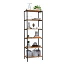 Ver imagem 2 de Multiuso Estilo Industrial Com 6 Prateleiras Em Mdp/ Bp Aço De Carbono Preto/ Demolição Norma -