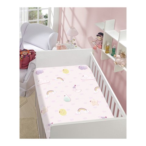 Cobertor Manta Bebê Menina Dyuri Não Alérgico Rosa Jolitex