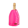 Cooler Térmico para Garrafa de Espumante Champagne Bolsa Gel:rosa - 1