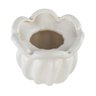 Vaso Trouxinha Decorativa em Cerâmica - Branco Grande Cerâmica Monte Real - 2