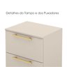 Mesa de Cabeceira 2 Gavetas 50 Cm Dub 50019 Fendi Vlr - 3