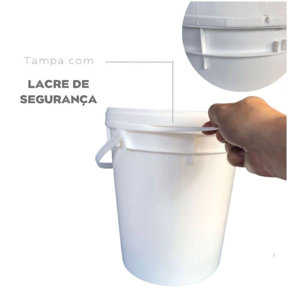 Balde Alça Plastica para Ordenha de Leite 10 Litros - 5