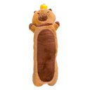 Ver imagem 4 de Pelucia Capivara Capimanga Almofada 55 Cm Polibrinq