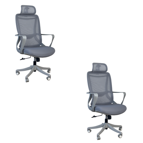 Cadeira de Escritório Presidente Ergonômica Oficial Corporativa Milão - 2 - Milão com Apoio