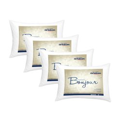Kit 4 Travesseiros Macio Extrema Qualidade Bonjour Ortobom - 1