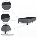 Ver imagem 2 de Base Box Cinza Solteiro