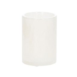 Copo Porta Escova de Dentes em Polirresina Off White Mart - 1