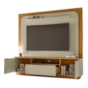 Ver imagem 5 de Estante para TV e Home Theater até 75 Polegadas 200CMX197,5cm 2 Portas 1 Gaveta Rodízios Nilo