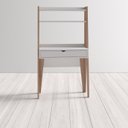 Ver imagem 3 de Mesa Home Office de parede com uma gaveta