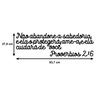 Versículo Bíblico Provérbios 2:6 em MDF 6mm Vazado - 2
