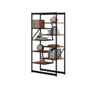 Ver imagem 3 de Estante Innovare Multiuso Livreiro com Prateleiras Moveis House Magia Canela