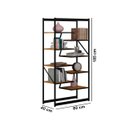 Ver imagem 6 de Estante Innovare Multiuso Livreiro com Prateleiras Moveis House Magia Canela