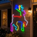 Ver imagem 3 de Armação Rena 52cm 144 Leds RGB Global - 21046