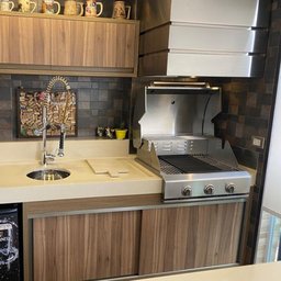 Churrasqueira a Gás Evol Verona 3 Queimadores Inox Modelo Novo - 9