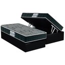 Ver imagem 1 de Cama Box Baú Solteiro: Colchão Espuma D33 Probel ProDormir Advanced Mega Resistente + Base CRC