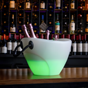 Ver imagem 2 de Champanheira com Led Balde de Gelo para 4 Garrafas 13l com Alça Parede Dupla