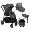 Ver imagem 1 de Travel System Versatrax e Trio Preto Moon Light com I-base Isofix I-snug - Joie