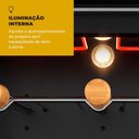 Ver mais imagens de Churrasqueira Elétrica Bancada Fischer Ranch 3 Espetos 220V