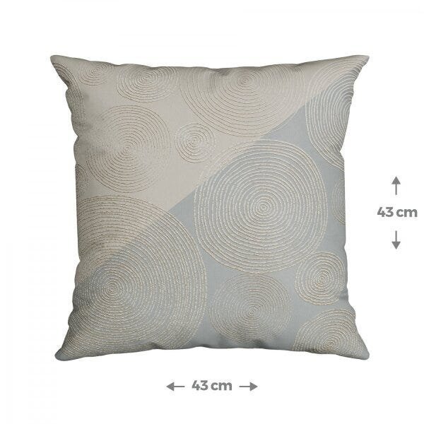 Capa para Almofada 43x43cm Silk Home Belchior - 3