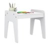 Mesinha Infantil Montessori com Antialérgico Movelbras Mimo Branco - 1
