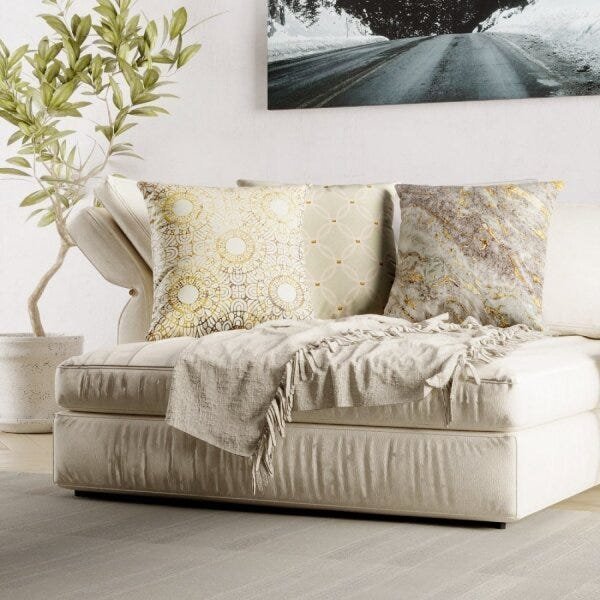 Capa para Almofada 43x43cm Silk Home Belchior - 2