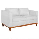 Ver imagem 2 de Sofá 3 Lugares Europa 180 cm Estilo Conforto e Elegância Corano Branco - ADJ Decor