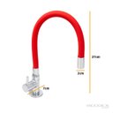 Ver imagem 2 de Torneira Cozinha Mesa Silicone Vermelho C61 Arejador Fixo